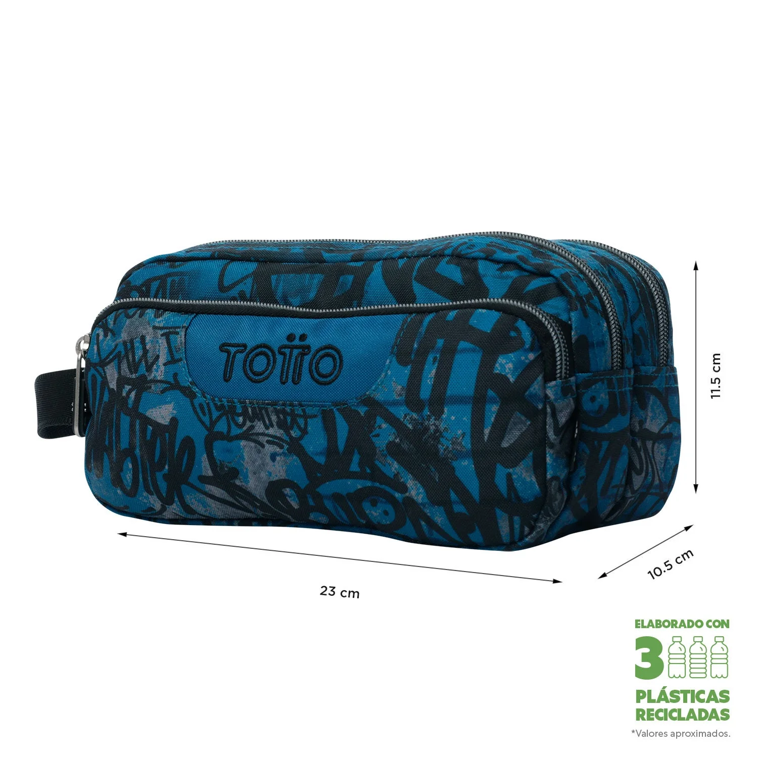 Pack escolar Urban Graph - Mochila con ruedas desmontable + Estuche 3 compartimentos - Image 4