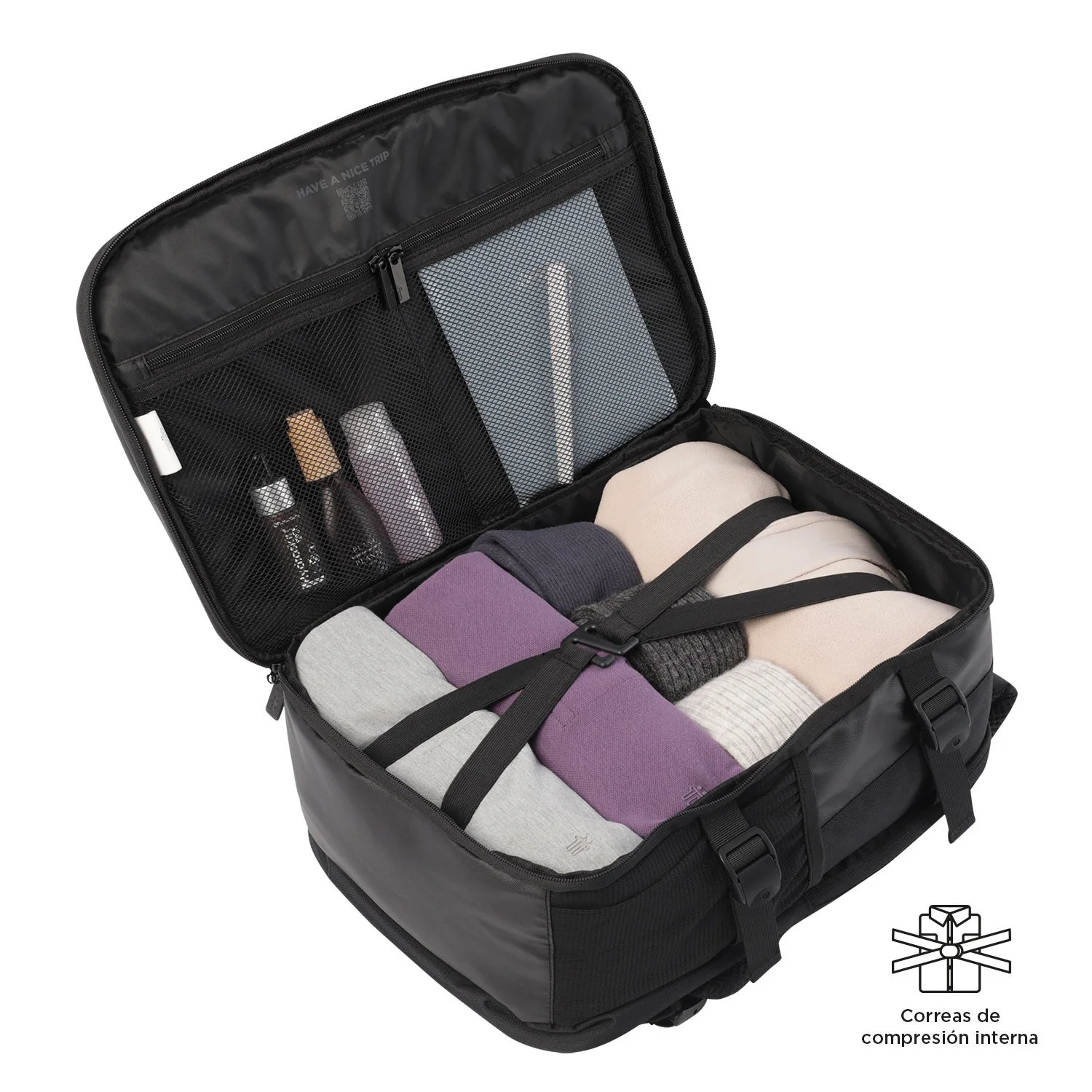 Pack TRIP Negro (Maleta + Mochila de cabina) - Image 11