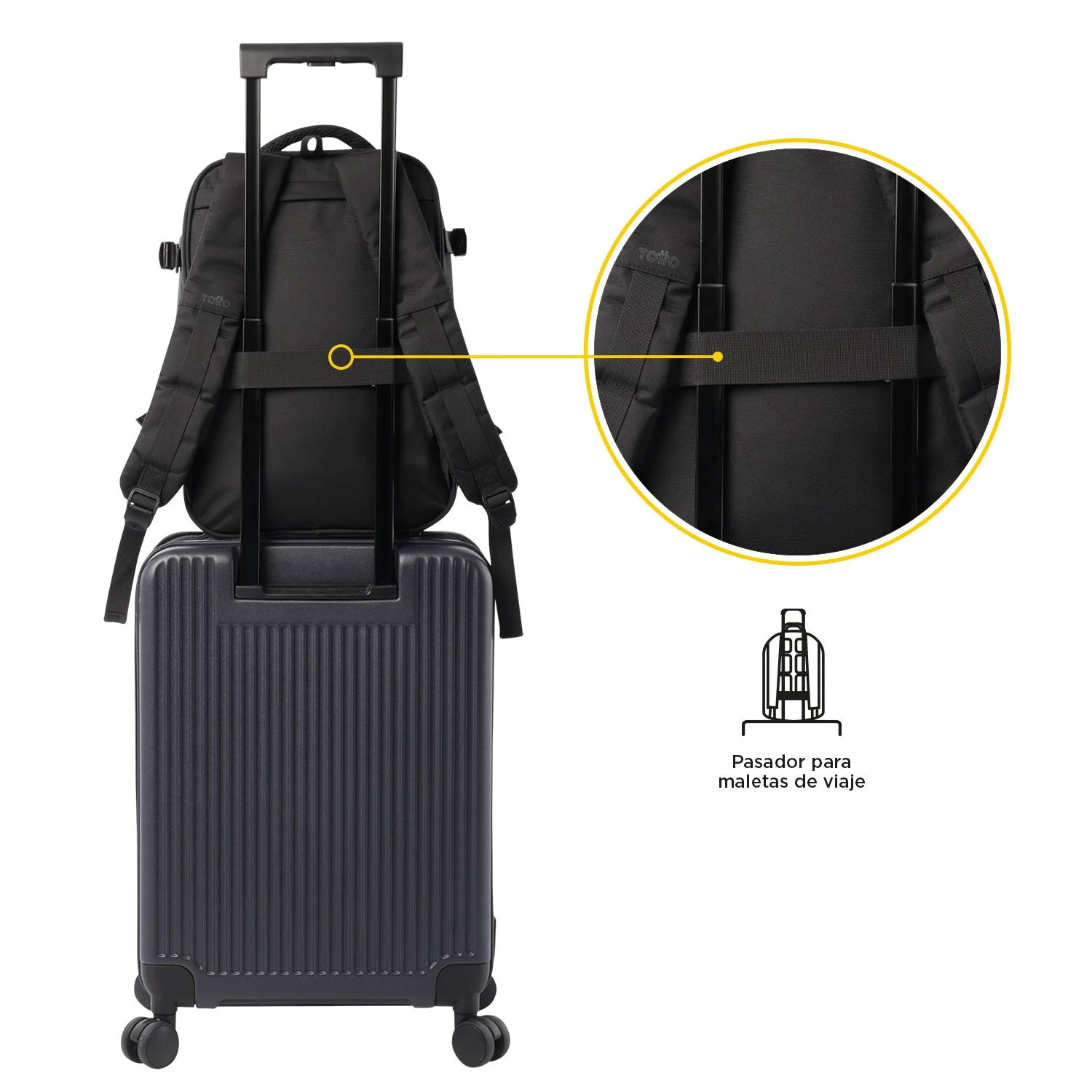 Pack TRIP Negro (Maleta + Mochila de cabina) - Image 15