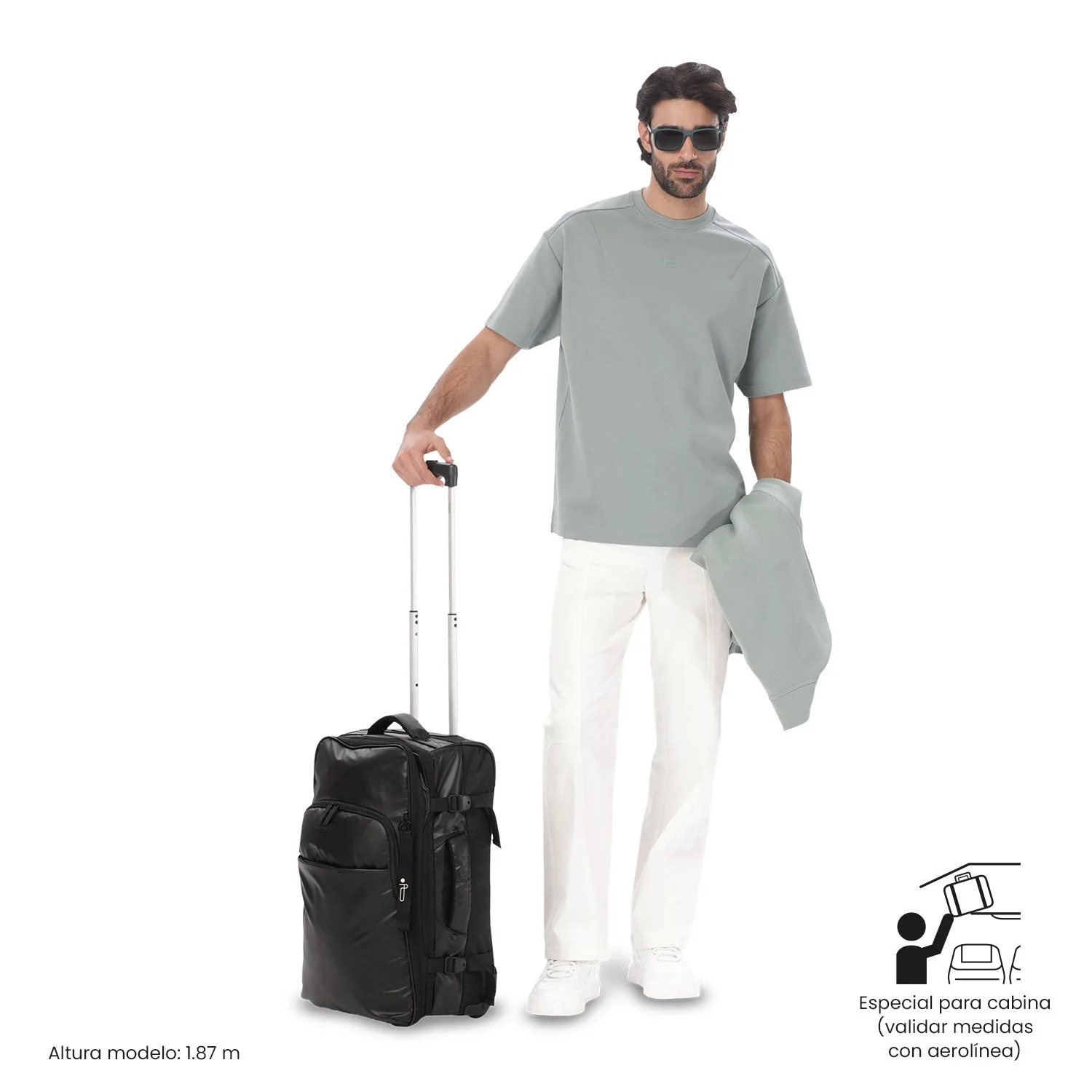Pack TRIP Negro (Maleta + Mochila de cabina) - Image 4