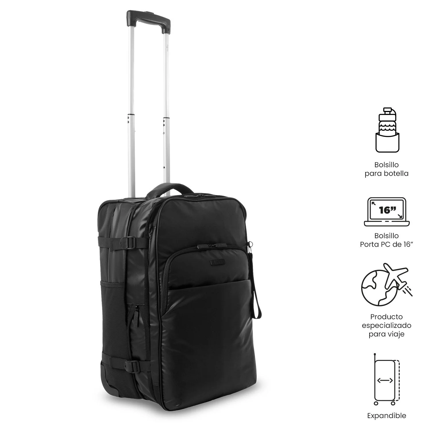 Pack TRIP Negro (Maleta + Mochila de cabina) - Image 6