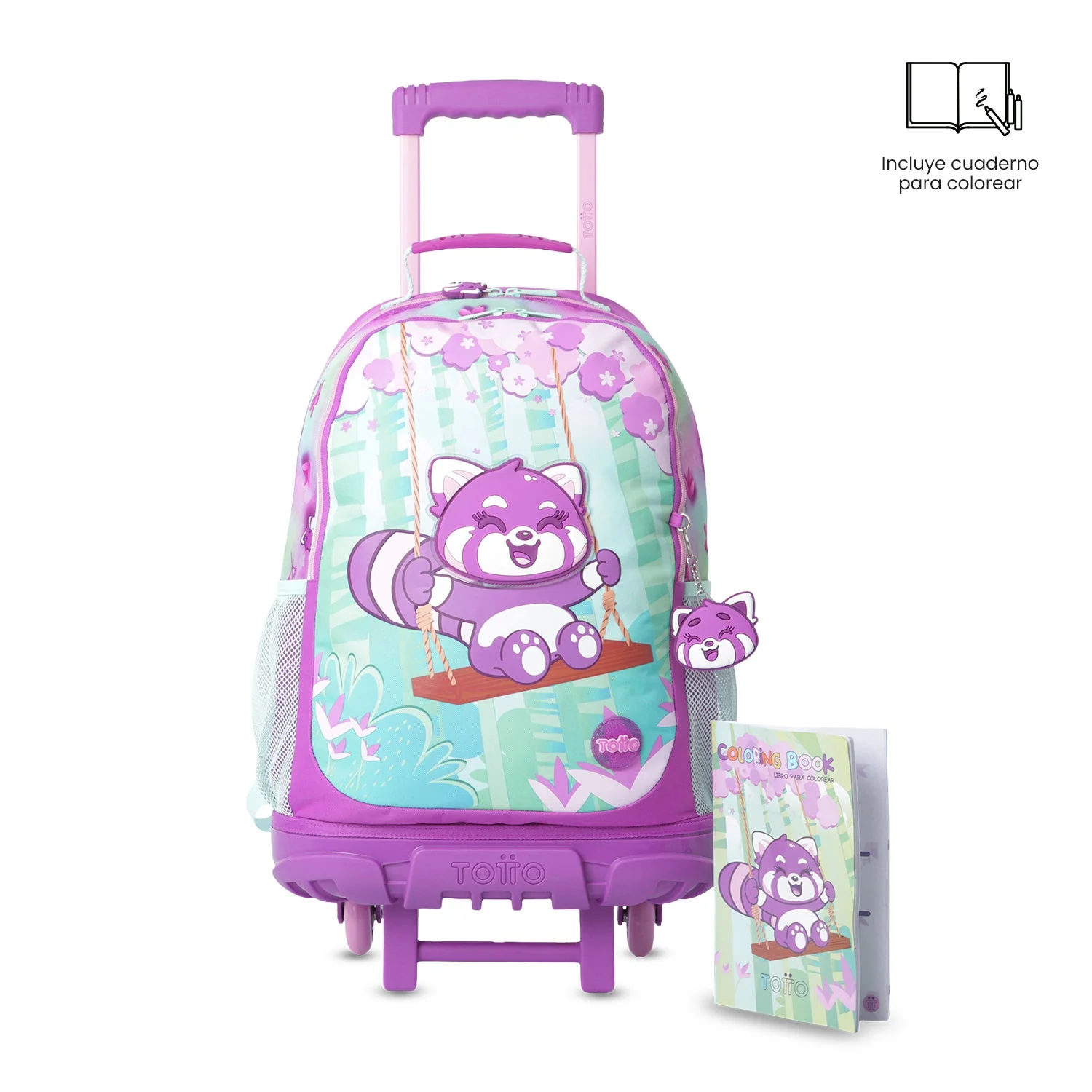 Pack X2 Mochila + Libro para colorear Bambu - Image 5