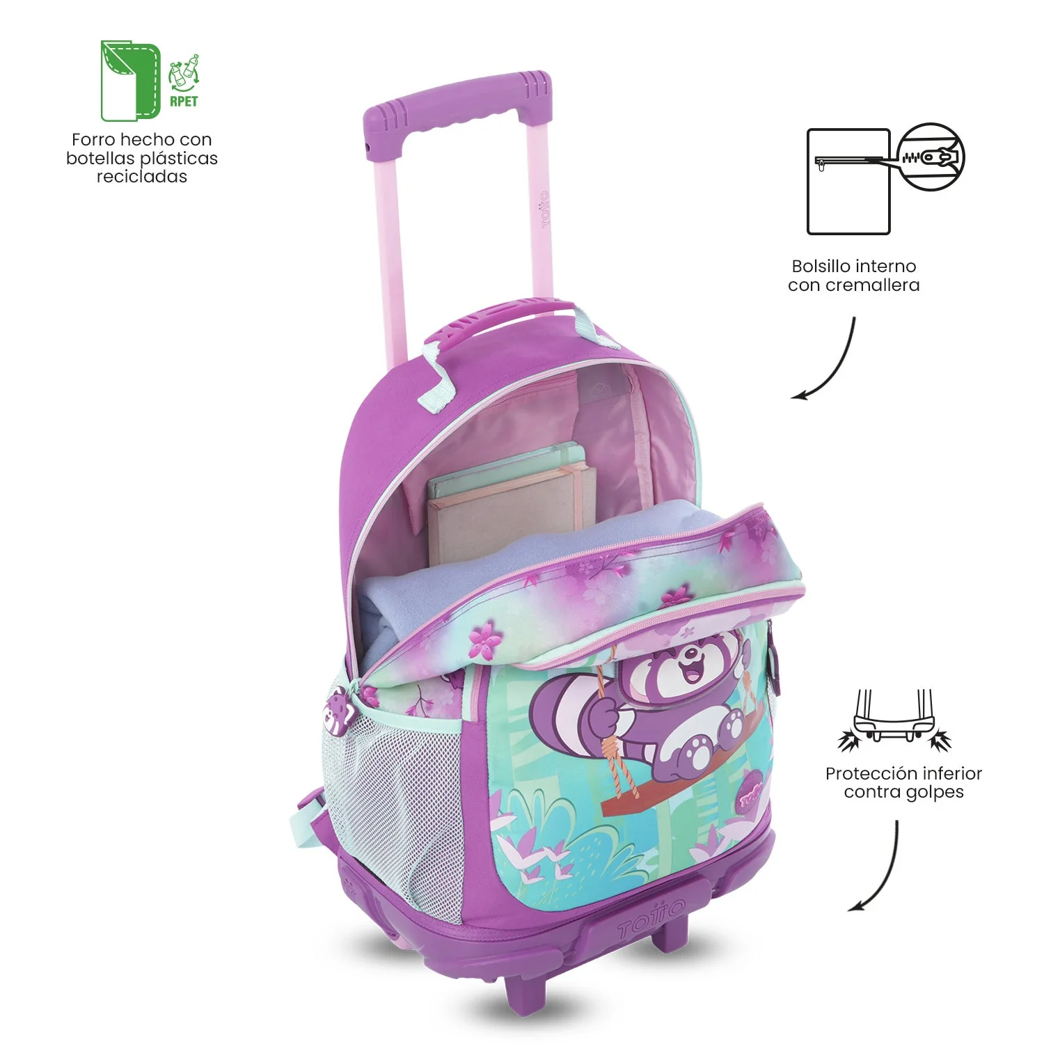 Pack X2 Mochila + Libro para colorear Bambu - Image 6